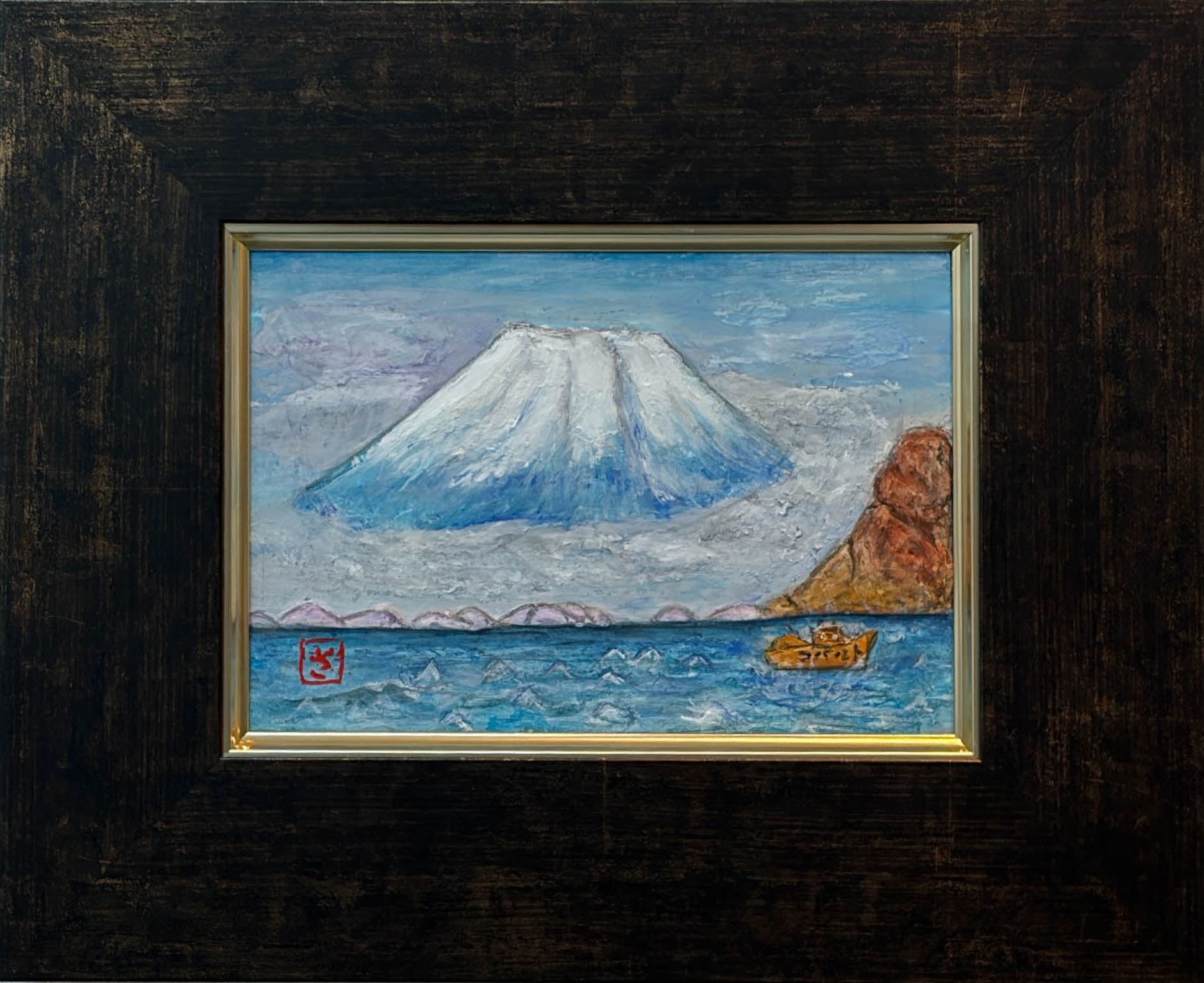 土肥からの富士山